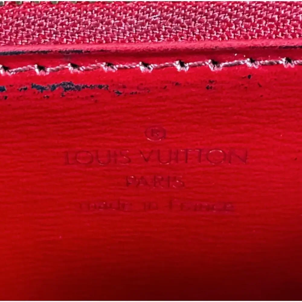 Louis Vuitton Malsherbes Red Epi Leather LV Handbag (LVXX300) - Picture 13 of 16